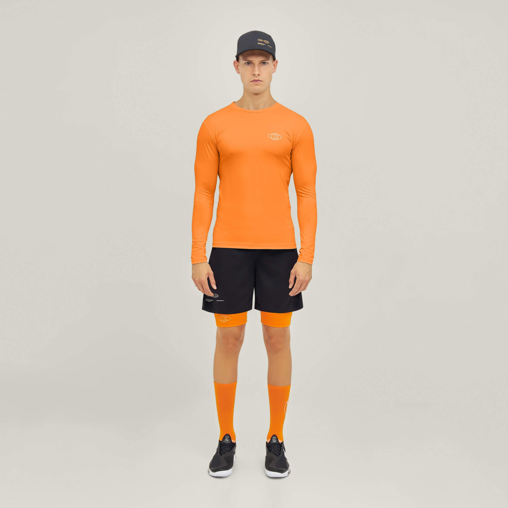 Oncourt LS Layer T-shirt - Oranje