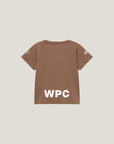 Oncourt Crop WPC T-Shirt - Espresso