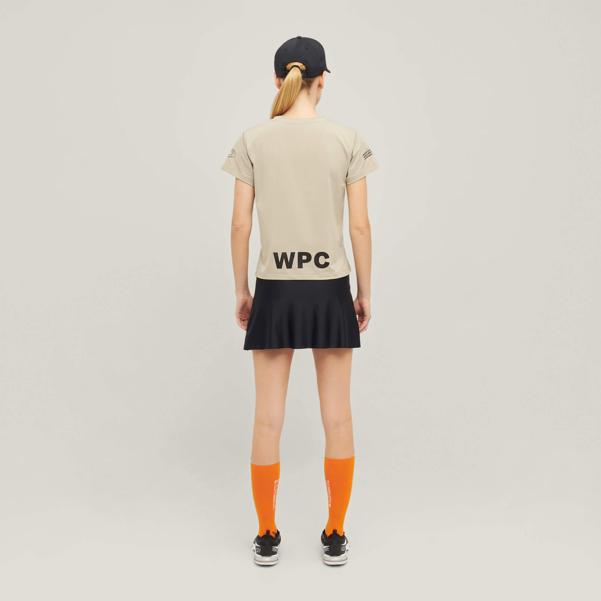 Oncourt Crop WPC T-shirt - Grå