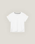 Oncourt Crop WPC T-Shirt - Hvid