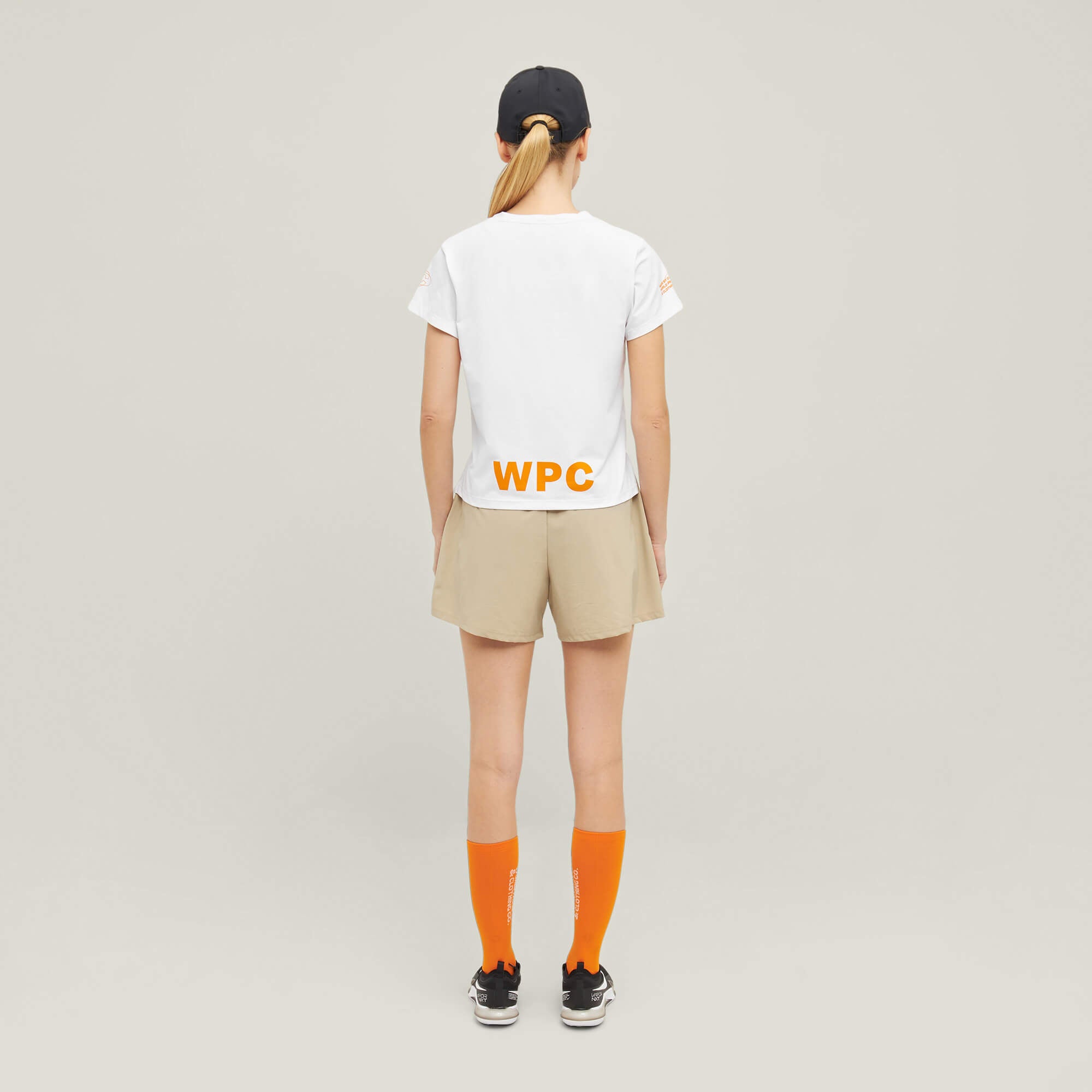 Oncourt Crop WPC T-Shirt - Hvid