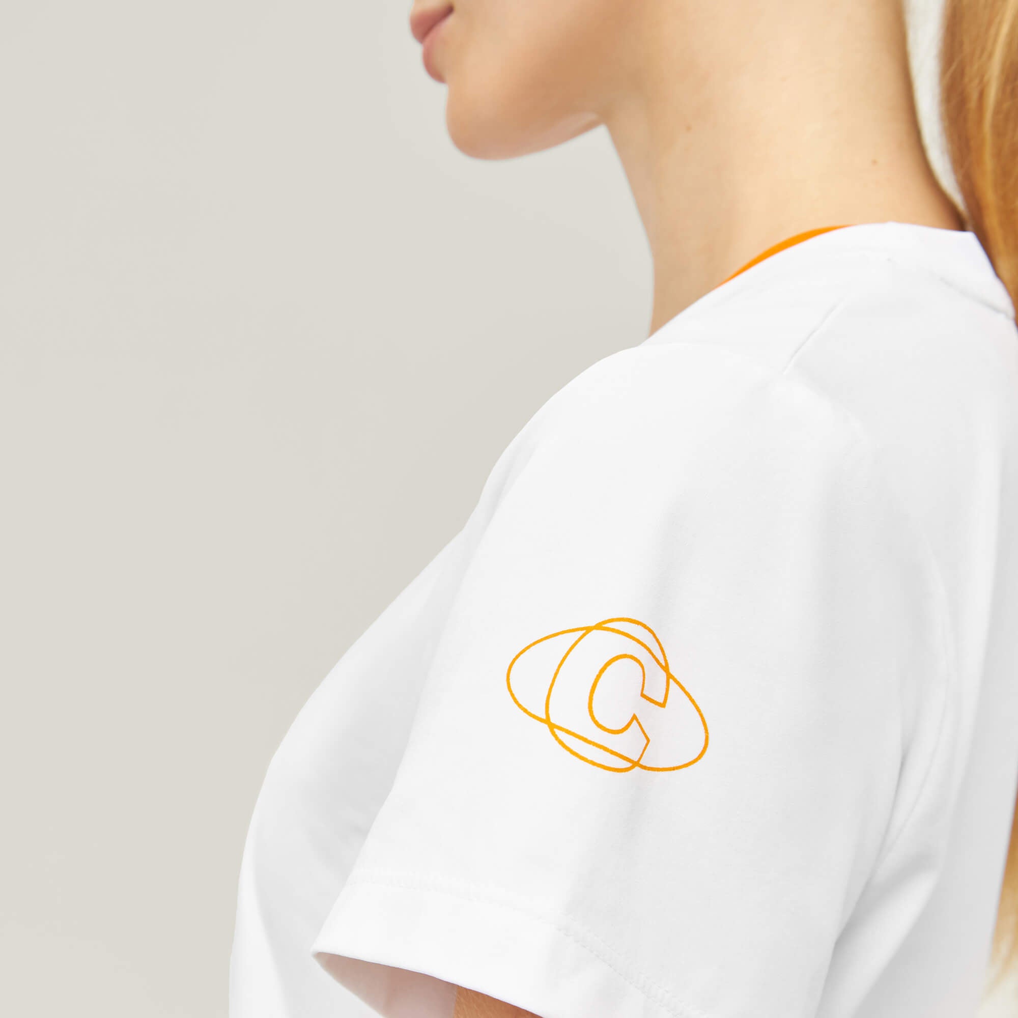 Oncourt Crop WPC T-Shirt - Hvid