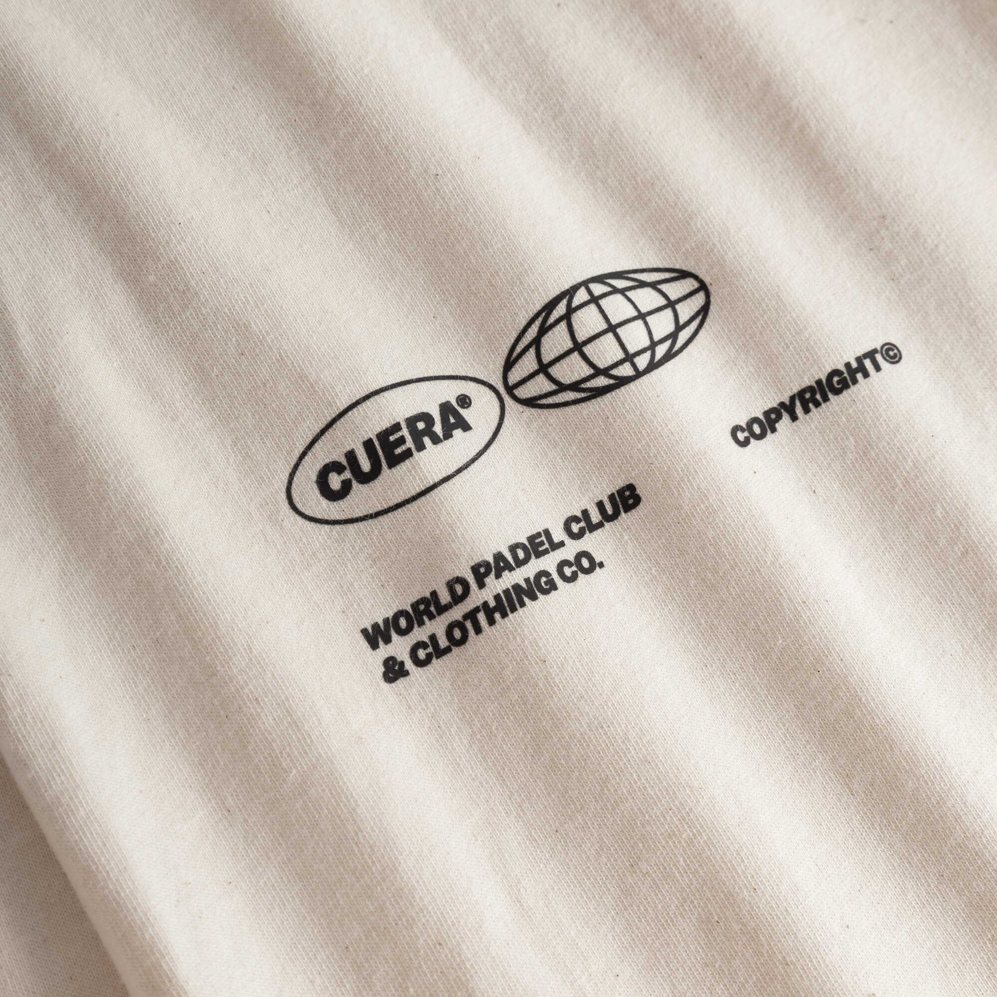 Relaxed Heavy Globe T-shirt - Off White