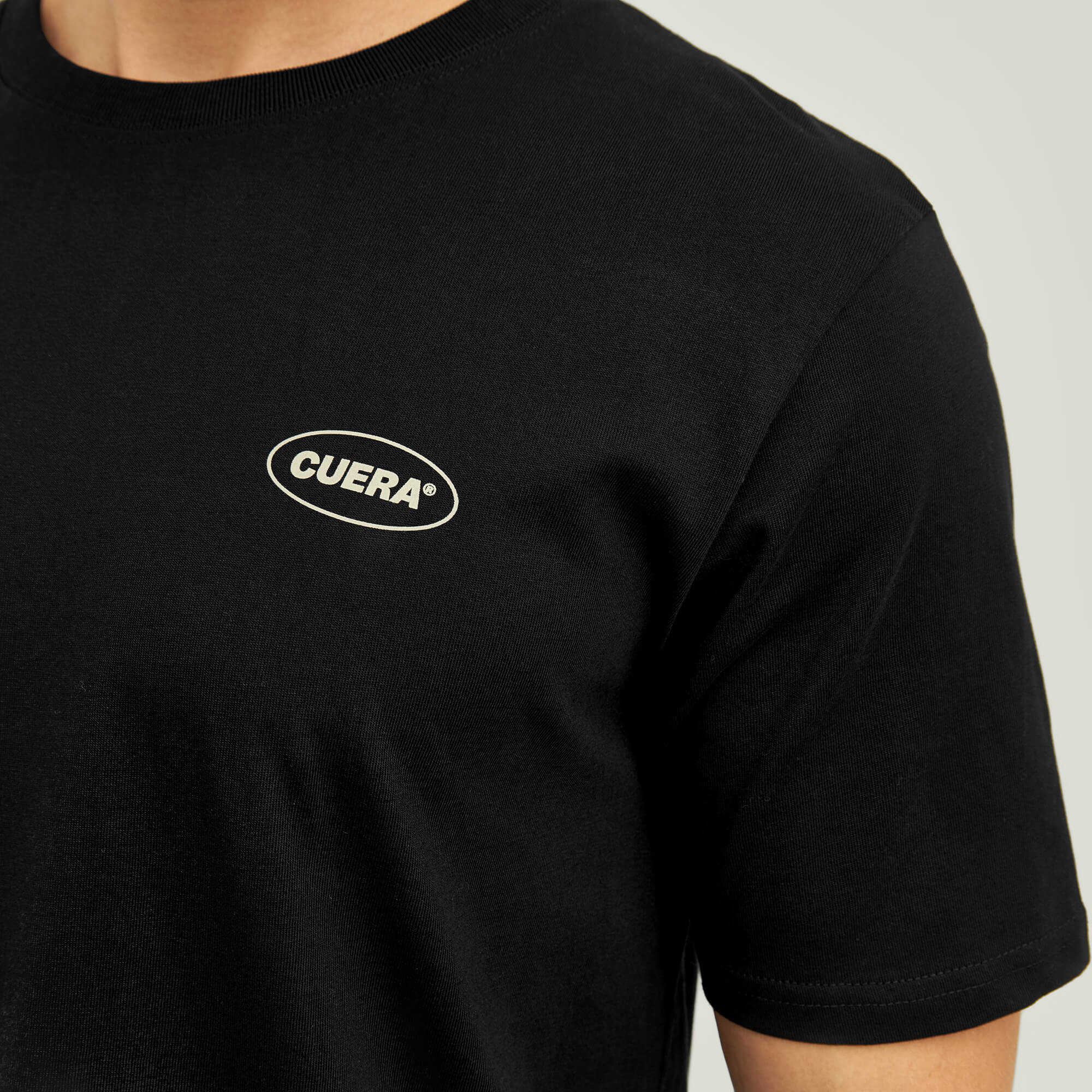 Relaxed Heavy Offcourt T-Shirt - Black