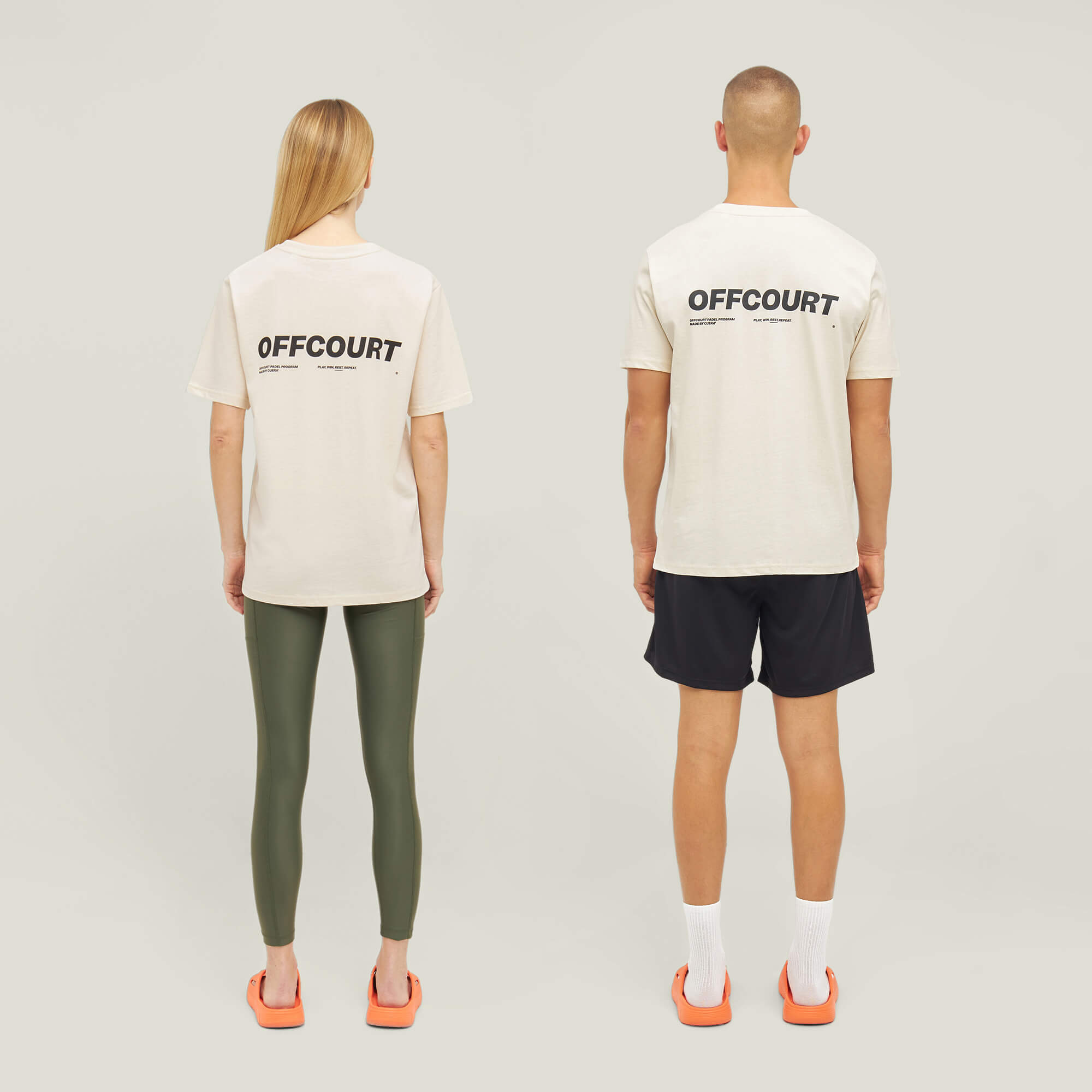 Relaxed Heavy Offcourt T-Shirt - Off White