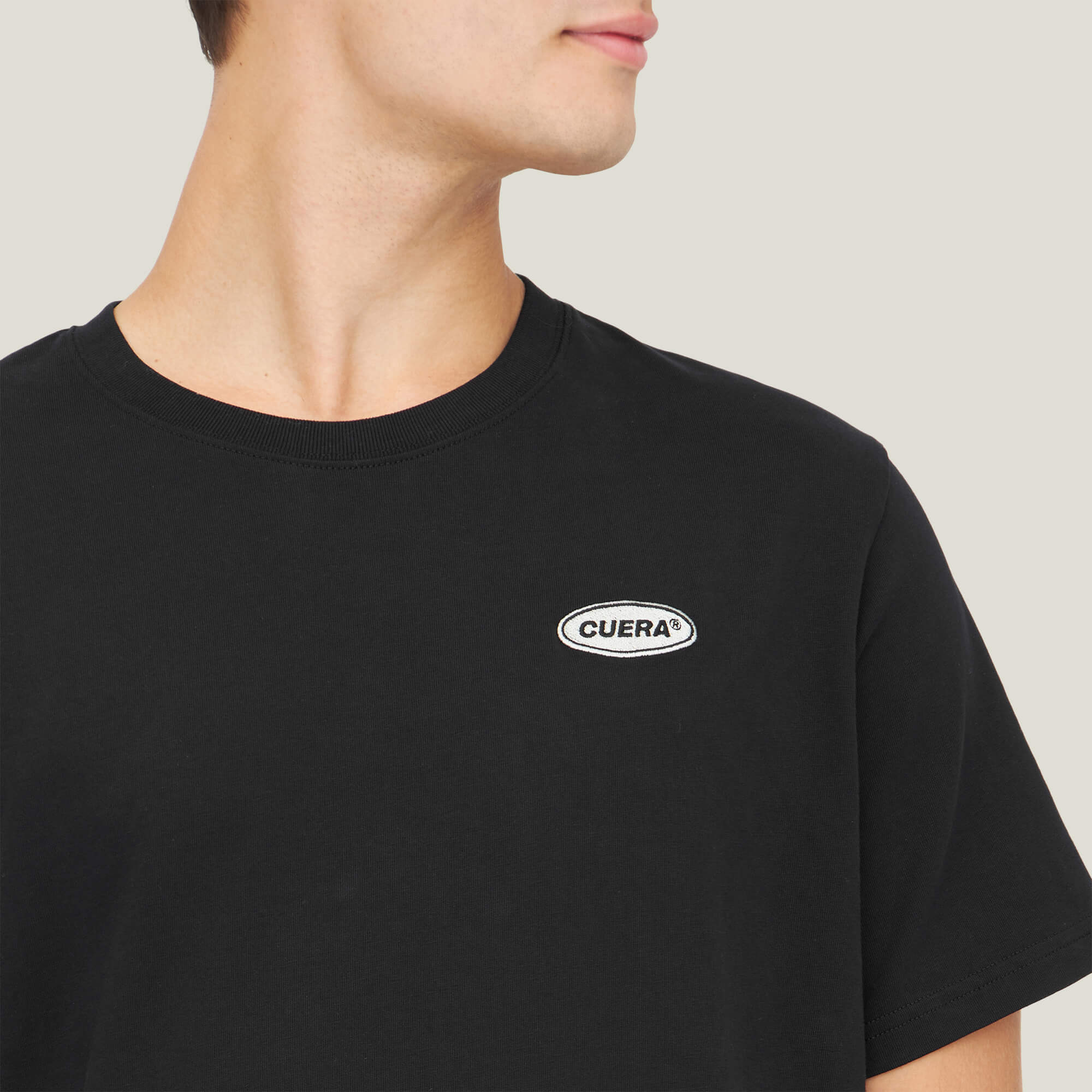 Relaxed Oversize Offcourt T-Shirt P - Black