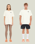 Relaxed Oversize Offcourt T-Shirt P - Off White