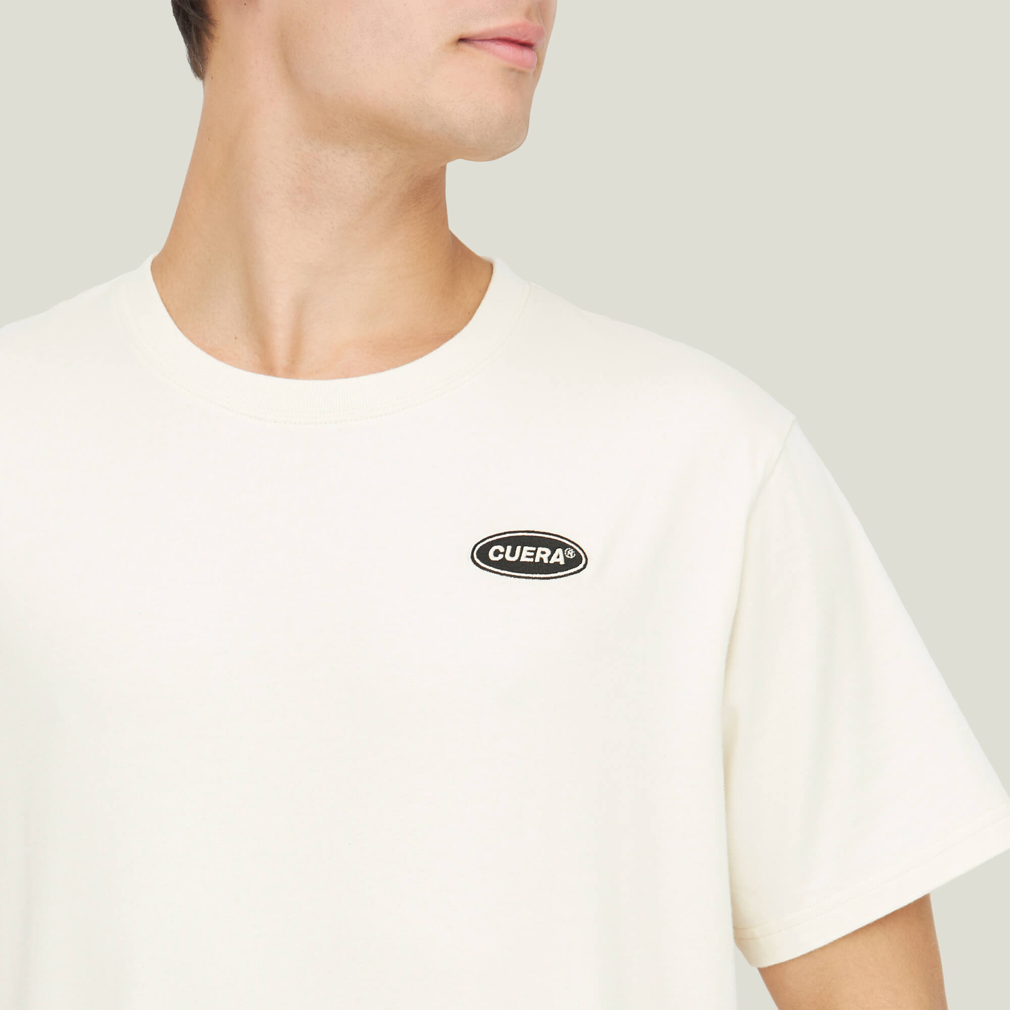 Relaxed Oversize Offcourt T-Shirt P - Off White