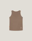 Active Rib Tank Top - Walnut