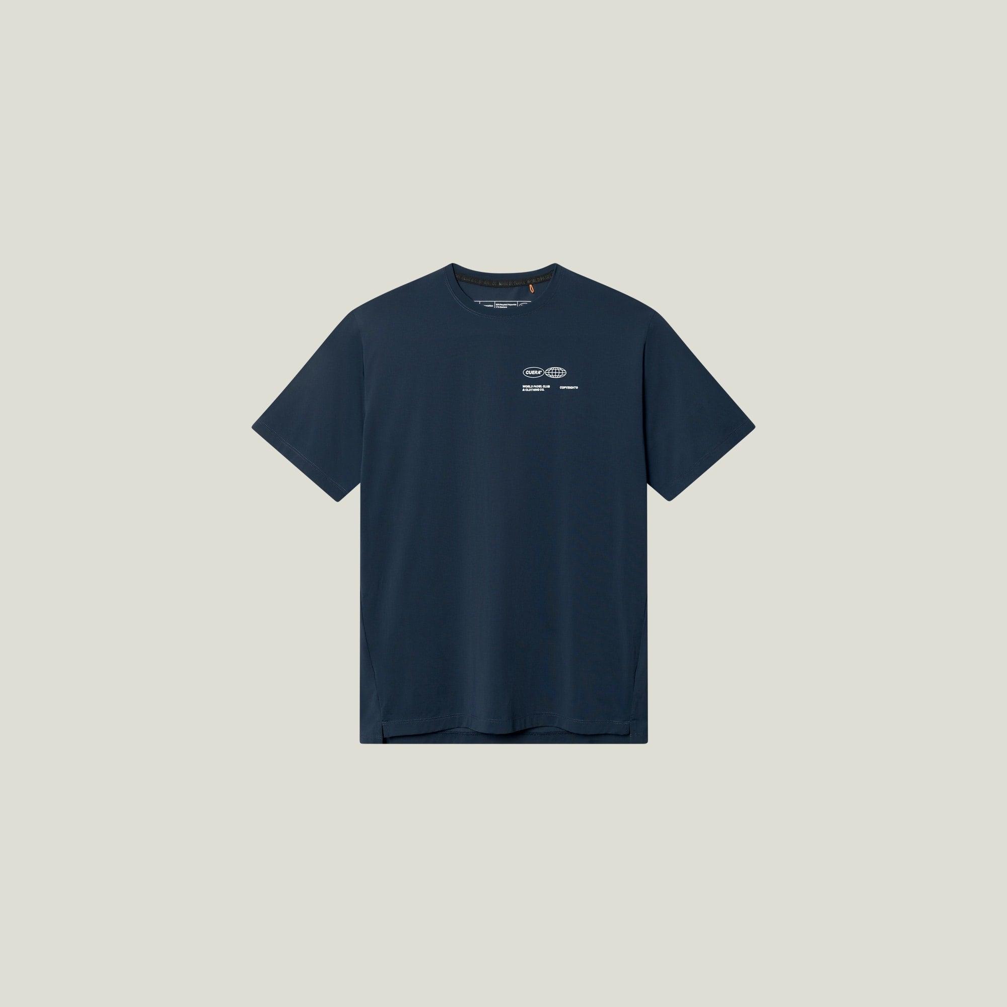 Oncourt Airy Logo T-Shirt - Navy