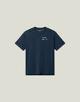 Oncourt Airy Logo T-Shirt - Navy