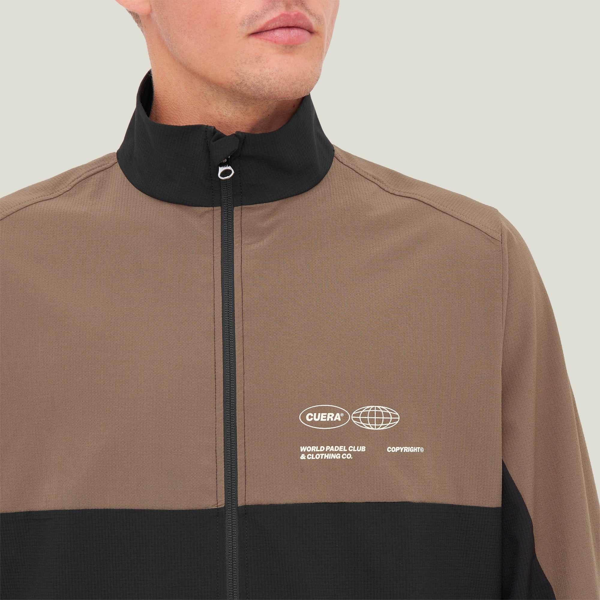 Active Track Jacket - Sort / Valnød